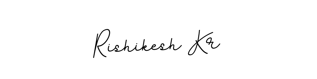 Rishikesh Kr stylish signature style. Best Handwritten Sign (BallpointsItalic-DORy9) for my name. Handwritten Signature Collection Ideas for my name Rishikesh Kr. Rishikesh Kr signature style 11 images and pictures png