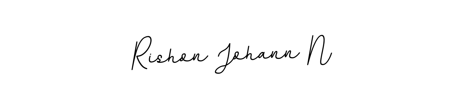 You can use this online signature creator to create a handwritten signature for the name Rishon Johann N. This is the best online autograph maker. Rishon Johann N signature style 11 images and pictures png