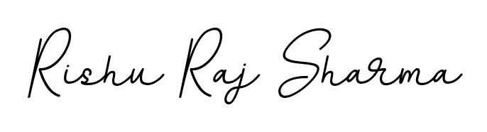 Practice writing Rishu Raj Sharma with the flow of BallpointsItalic-DORy9 lettering. A fantastic source of inspiration for developing your personal signature style. Rishu Raj Sharma signature style 11 images and pictures png