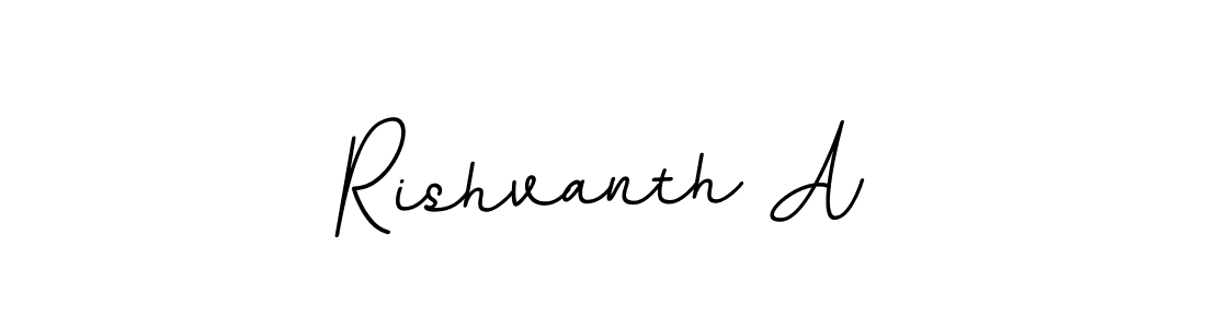 Make a beautiful signature design for name Rishvanth A. Use this online signature maker to create a handwritten signature for free. Rishvanth A signature style 11 images and pictures png