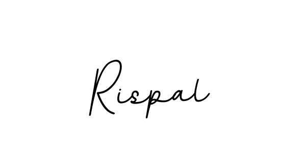 How to make Rispal name signature. Use BallpointsItalic-DORy9 style for creating short signs online. This is the latest handwritten sign. Rispal signature style 11 images and pictures png