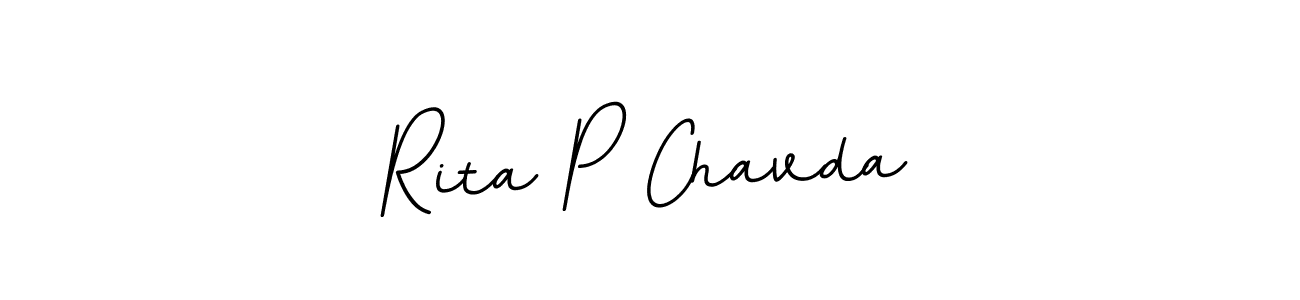 How to make Rita P Chavda signature? BallpointsItalic-DORy9 is a professional autograph style. Create handwritten signature for Rita P Chavda name. Rita P Chavda signature style 11 images and pictures png