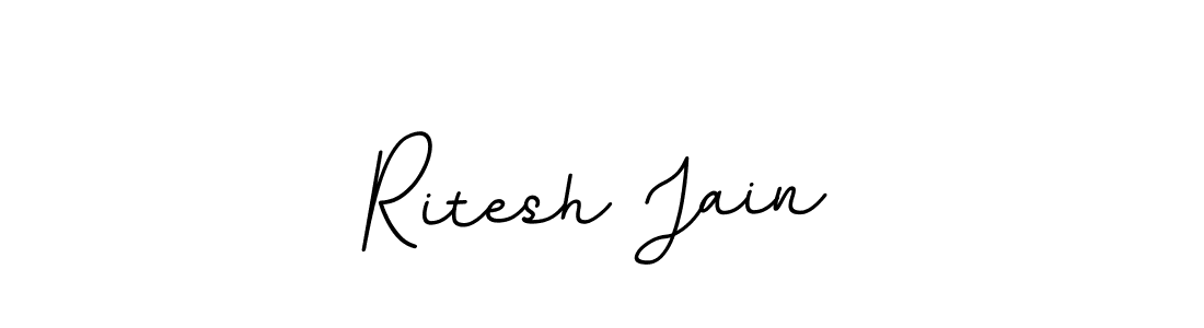 Design your own signature with our free online signature maker. With this signature software, you can create a handwritten (BallpointsItalic-DORy9) signature for name Ritesh Jain. Ritesh Jain signature style 11 images and pictures png