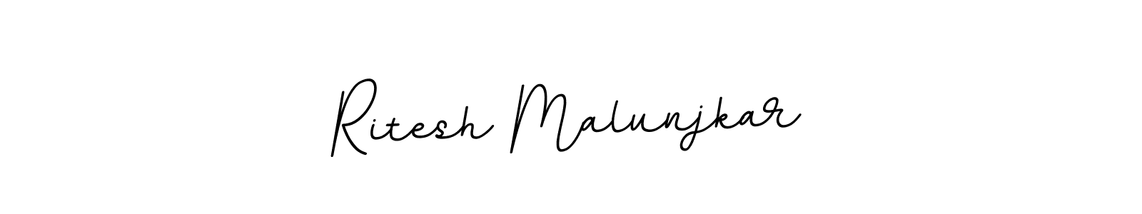 You can use this online signature creator to create a handwritten signature for the name Ritesh Malunjkar. This is the best online autograph maker. Ritesh Malunjkar signature style 11 images and pictures png