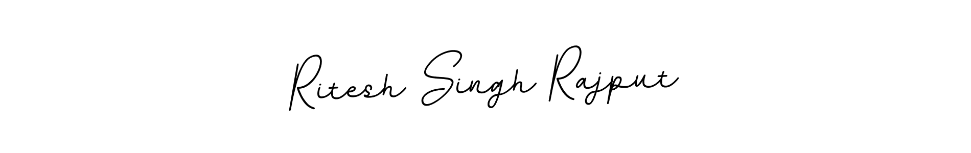 Use a signature maker to create a handwritten signature online. With this signature software, you can design (BallpointsItalic-DORy9) your own signature for name Ritesh Singh Rajput. Ritesh Singh Rajput signature style 11 images and pictures png