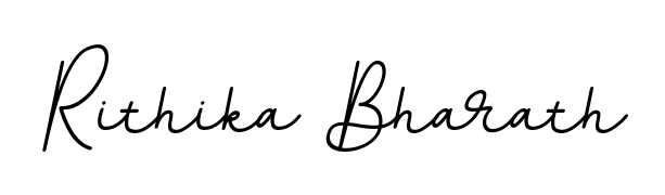 A dynamic signature style for Rithika Bharath using BallpointsItalic-DORy9 script. Designed to look authentic, handwritten, and professional. Rithika Bharath signature style 11 images and pictures png