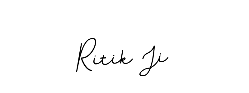 Make a beautiful signature design for name Ritik Ji. Use this online signature maker to create a handwritten signature for free. Ritik Ji signature style 11 images and pictures png