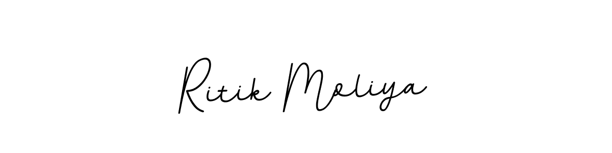 BallpointsItalic-DORy9 is a professional signature style that is perfect for those who want to add a touch of class to their signature. It is also a great choice for those who want to make their signature more unique. Get Ritik Moliya name to fancy signature for free. Ritik Moliya signature style 11 images and pictures png