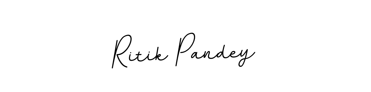 Ritik Pandey stylish signature style. Best Handwritten Sign (BallpointsItalic-DORy9) for my name. Handwritten Signature Collection Ideas for my name Ritik Pandey. Ritik Pandey signature style 11 images and pictures png