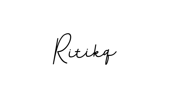 How to make Ritikq signature? BallpointsItalic-DORy9 is a professional autograph style. Create handwritten signature for Ritikq name. Ritikq signature style 11 images and pictures png