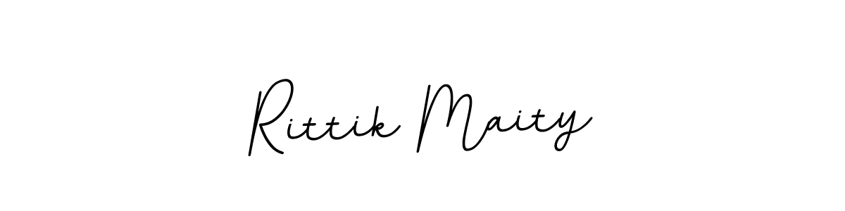 You should practise on your own different ways (BallpointsItalic-DORy9) to write your name (Rittik Maity) in signature. don't let someone else do it for you. Rittik Maity signature style 11 images and pictures png