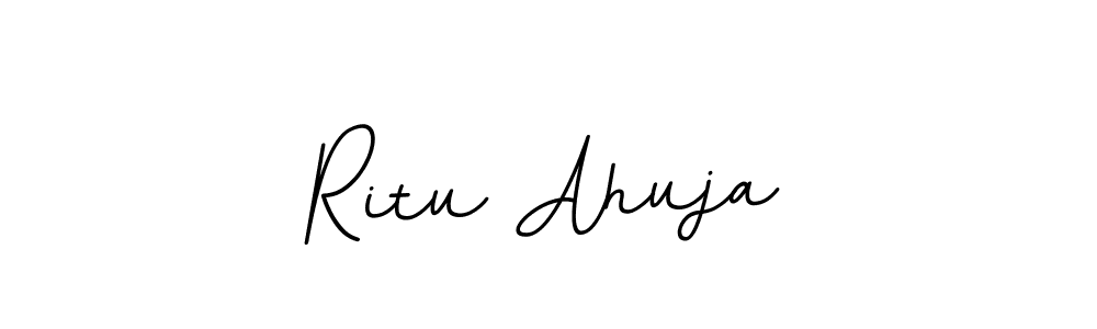 Make a beautiful signature design for name Ritu Ahuja. Use this online signature maker to create a handwritten signature for free. Ritu Ahuja signature style 11 images and pictures png