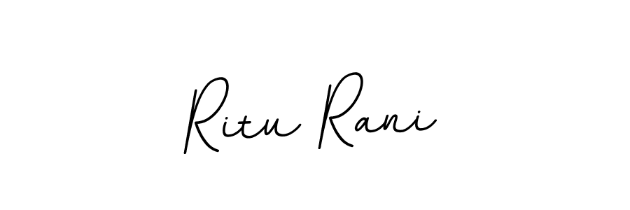 It looks lik you need a new signature style for name Ritu Rani. Design unique handwritten (BallpointsItalic-DORy9) signature with our free signature maker in just a few clicks. Ritu Rani signature style 11 images and pictures png