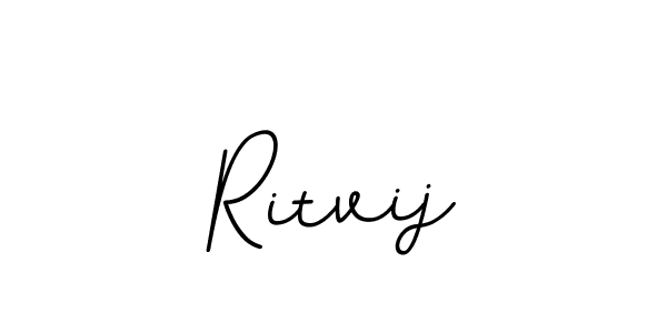 Also You can easily find your signature by using the search form. We will create Ritvij name handwritten signature images for you free of cost using BallpointsItalic-DORy9 sign style. Ritvij signature style 11 images and pictures png