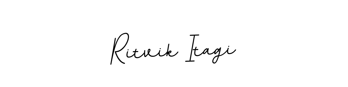 You should practise on your own different ways (BallpointsItalic-DORy9) to write your name (Ritvik Itagi) in signature. don't let someone else do it for you. Ritvik Itagi signature style 11 images and pictures png
