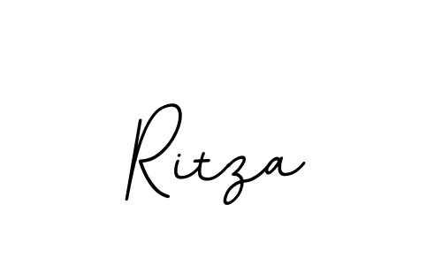 Ritza stylish signature style. Best Handwritten Sign (BallpointsItalic-DORy9) for my name. Handwritten Signature Collection Ideas for my name Ritza. Ritza signature style 11 images and pictures png
