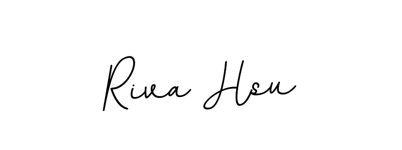 How to make Riva Hsu signature? BallpointsItalic-DORy9 is a professional autograph style. Create handwritten signature for Riva Hsu name. Riva Hsu signature style 11 images and pictures png
