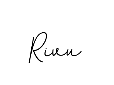 Similarly BallpointsItalic-DORy9 is the best handwritten signature design. Signature creator online .You can use it as an online autograph creator for name Rivu. Rivu signature style 11 images and pictures png