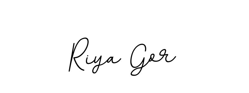 It looks lik you need a new signature style for name Riya Gor. Design unique handwritten (BallpointsItalic-DORy9) signature with our free signature maker in just a few clicks. Riya Gor signature style 11 images and pictures png