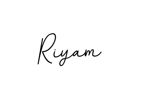 if you are searching for the best signature style for your name Riyam. so please give up your signature search. here we have designed multiple signature styles  using BallpointsItalic-DORy9. Riyam signature style 11 images and pictures png