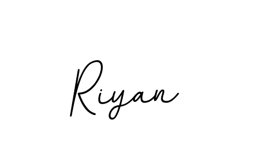 You should practise on your own different ways (BallpointsItalic-DORy9) to write your name (Riyan) in signature. don't let someone else do it for you. Riyan signature style 11 images and pictures png