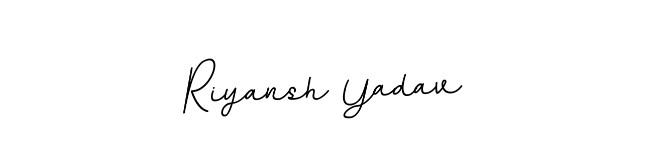 Also You can easily find your signature by using the search form. We will create Riyansh Yadav name handwritten signature images for you free of cost using BallpointsItalic-DORy9 sign style. Riyansh Yadav signature style 11 images and pictures png