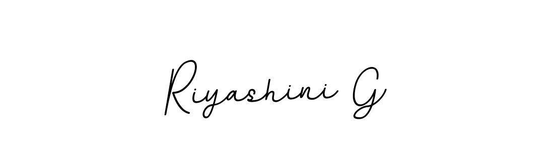 It looks lik you need a new signature style for name Riyashini G. Design unique handwritten (BallpointsItalic-DORy9) signature with our free signature maker in just a few clicks. Riyashini G signature style 11 images and pictures png