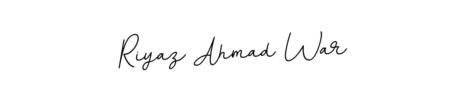 Also we have Riyaz Ahmad War name is the best signature style. Create professional handwritten signature collection using BallpointsItalic-DORy9 autograph style. Riyaz Ahmad War signature style 11 images and pictures png