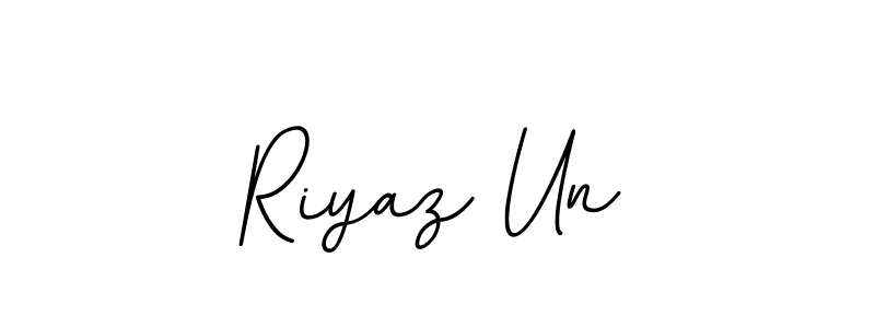 The best way (BallpointsItalic-DORy9) to make a short signature is to pick only two or three words in your name. The name Riyaz Un include a total of six letters. For converting this name. Riyaz Un signature style 11 images and pictures png