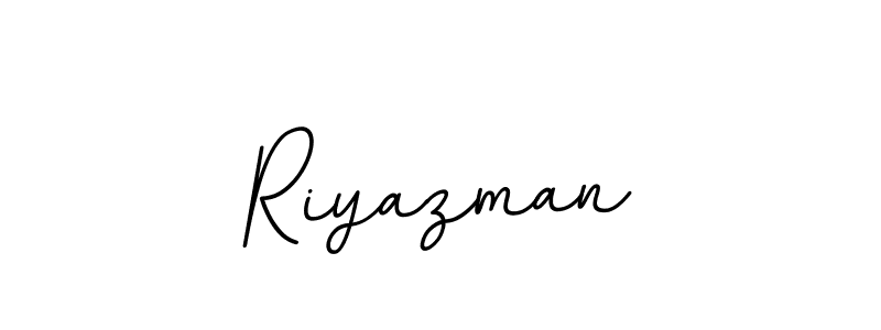 Make a beautiful signature design for name Riyazman. With this signature (BallpointsItalic-DORy9) style, you can create a handwritten signature for free. Riyazman signature style 11 images and pictures png