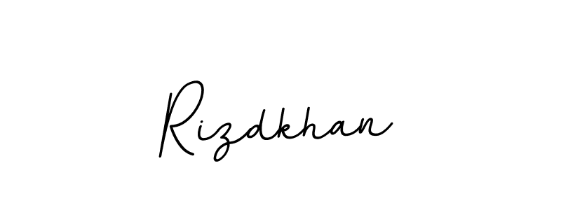 Make a beautiful signature design for name Rizdkhan. With this signature (BallpointsItalic-DORy9) style, you can create a handwritten signature for free. Rizdkhan signature style 11 images and pictures png
