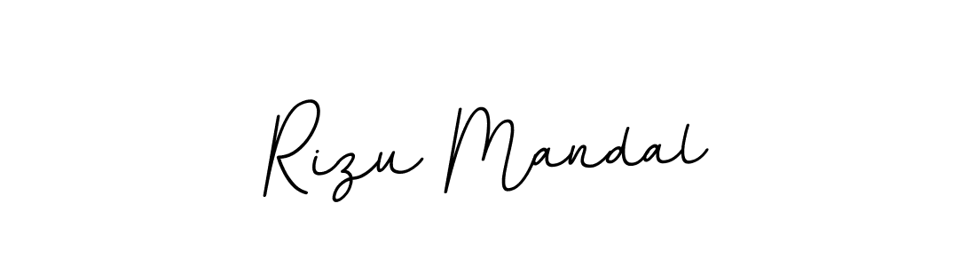 Create a beautiful signature design for name Rizu Mandal. With this signature (BallpointsItalic-DORy9) fonts, you can make a handwritten signature for free. Rizu Mandal signature style 11 images and pictures png