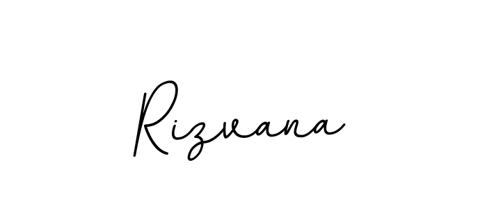 Make a beautiful signature design for name Rizvana. With this signature (BallpointsItalic-DORy9) style, you can create a handwritten signature for free. Rizvana signature style 11 images and pictures png