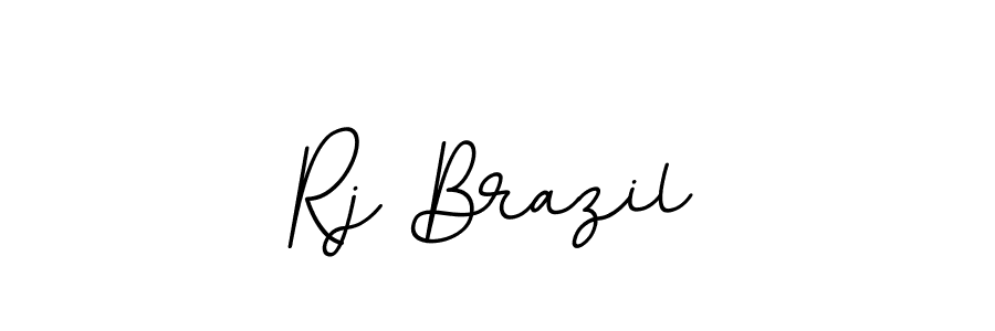 How to make Rj Brazil name signature. Use BallpointsItalic-DORy9 style for creating short signs online. This is the latest handwritten sign. Rj Brazil signature style 11 images and pictures png