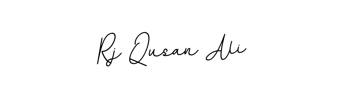 How to make Rj Qusan Ali signature? BallpointsItalic-DORy9 is a professional autograph style. Create handwritten signature for Rj Qusan Ali name. Rj Qusan Ali signature style 11 images and pictures png