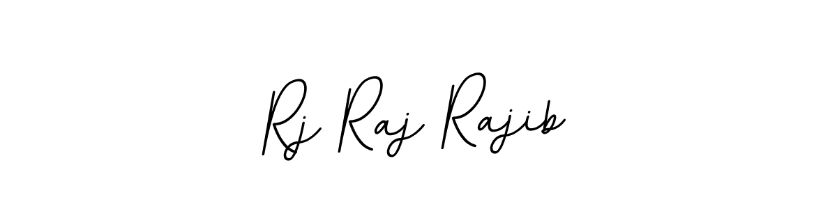 Make a beautiful signature design for name Rj Raj Rajib. With this signature (BallpointsItalic-DORy9) style, you can create a handwritten signature for free. Rj Raj Rajib signature style 11 images and pictures png