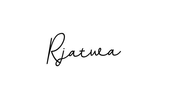 Make a beautiful signature design for name Rjatwa. With this signature (BallpointsItalic-DORy9) style, you can create a handwritten signature for free. Rjatwa signature style 11 images and pictures png