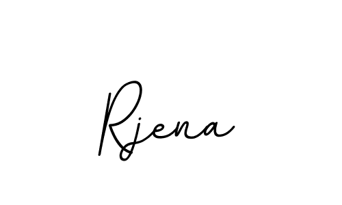 Create a beautiful signature design for name Rjena. With this signature (BallpointsItalic-DORy9) fonts, you can make a handwritten signature for free. Rjena signature style 11 images and pictures png