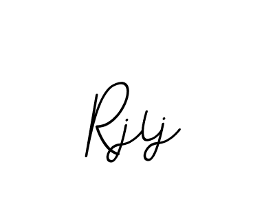 Make a beautiful signature design for name Rjlj. With this signature (BallpointsItalic-DORy9) style, you can create a handwritten signature for free. Rjlj signature style 11 images and pictures png