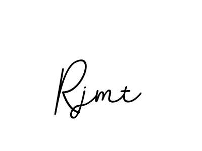 Make a beautiful signature design for name Rjmt. With this signature (BallpointsItalic-DORy9) style, you can create a handwritten signature for free. Rjmt signature style 11 images and pictures png