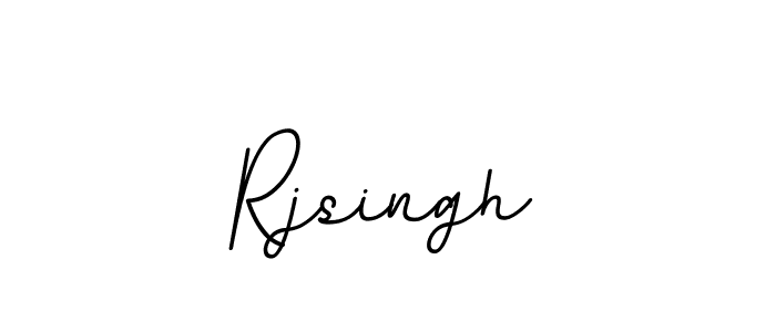 Rjsingh stylish signature style. Best Handwritten Sign (BallpointsItalic-DORy9) for my name. Handwritten Signature Collection Ideas for my name Rjsingh. Rjsingh signature style 11 images and pictures png