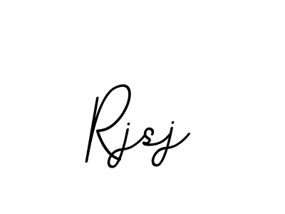 The best way (BallpointsItalic-DORy9) to make a short signature is to pick only two or three words in your name. The name Rjsj include a total of six letters. For converting this name. Rjsj signature style 11 images and pictures png