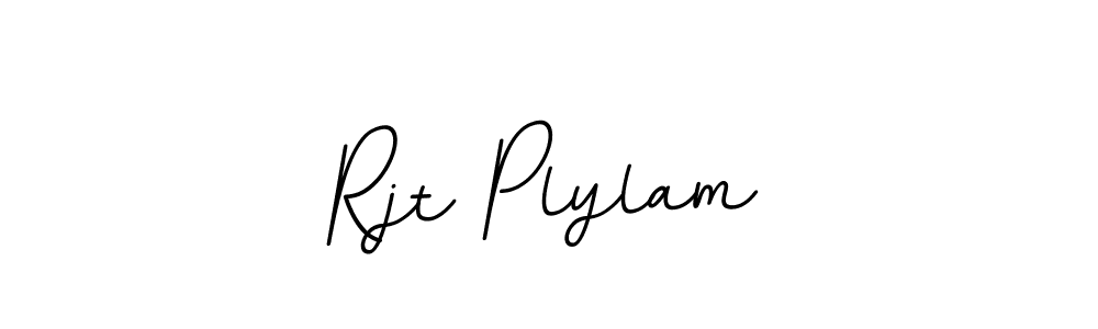 You should practise on your own different ways (BallpointsItalic-DORy9) to write your name (Rjt Plylam) in signature. don't let someone else do it for you. Rjt Plylam signature style 11 images and pictures png