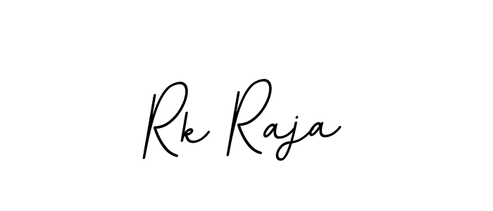 Create a beautiful signature design for name Rk Raja. With this signature (BallpointsItalic-DORy9) fonts, you can make a handwritten signature for free. Rk Raja signature style 11 images and pictures png