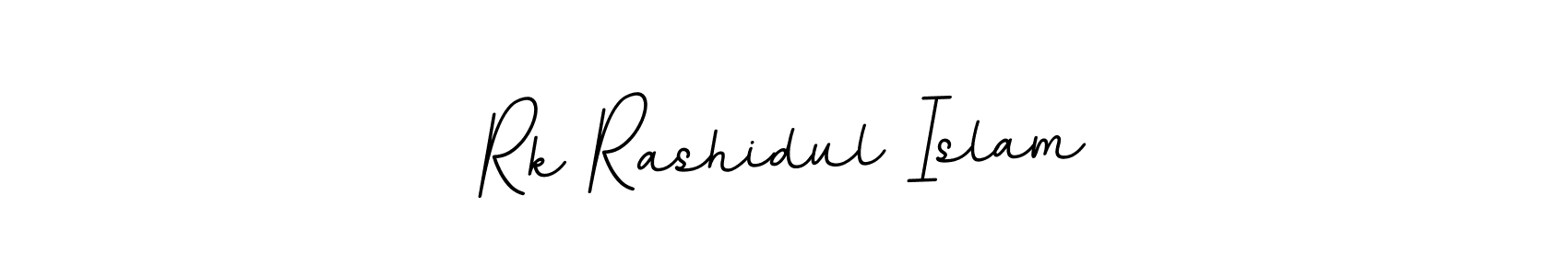 Rk Rashidul Islam stylish signature style. Best Handwritten Sign (BallpointsItalic-DORy9) for my name. Handwritten Signature Collection Ideas for my name Rk Rashidul Islam. Rk Rashidul Islam signature style 11 images and pictures png