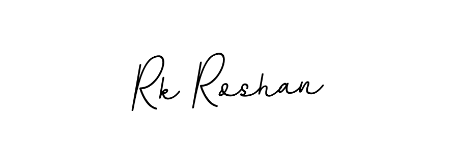 How to make Rk Roshan signature? BallpointsItalic-DORy9 is a professional autograph style. Create handwritten signature for Rk Roshan name. Rk Roshan signature style 11 images and pictures png