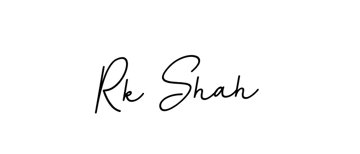 The best way (BallpointsItalic-DORy9) to make a short signature is to pick only two or three words in your name. The name Rk Shah include a total of six letters. For converting this name. Rk Shah signature style 11 images and pictures png