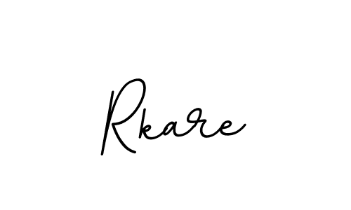 You should practise on your own different ways (BallpointsItalic-DORy9) to write your name (Rkare) in signature. don't let someone else do it for you. Rkare signature style 11 images and pictures png