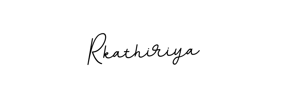 It looks lik you need a new signature style for name Rkathiriya. Design unique handwritten (BallpointsItalic-DORy9) signature with our free signature maker in just a few clicks. Rkathiriya signature style 11 images and pictures png