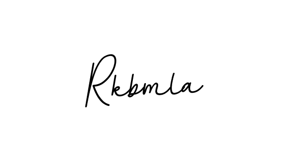 Design your own signature with our free online signature maker. With this signature software, you can create a handwritten (BallpointsItalic-DORy9) signature for name Rkbmla. Rkbmla signature style 11 images and pictures png